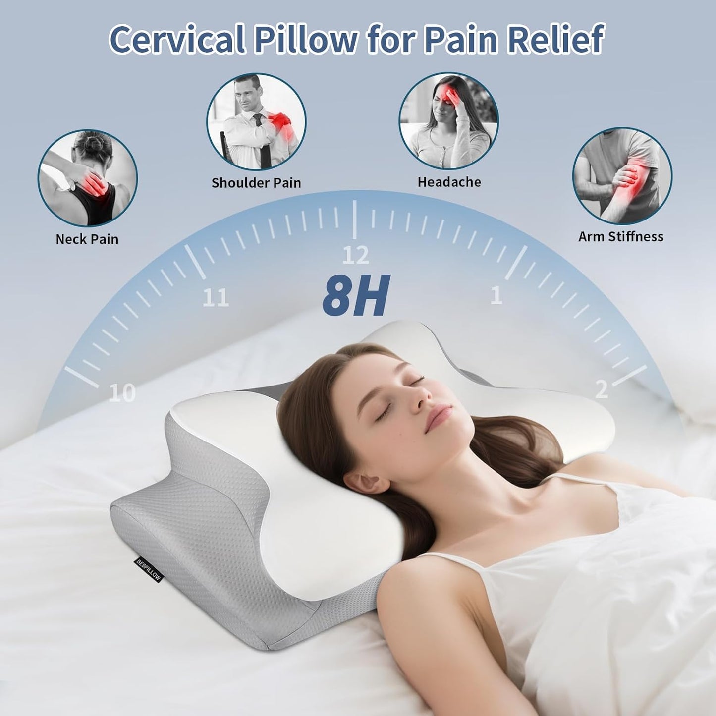 Cervical Neck Pillow
