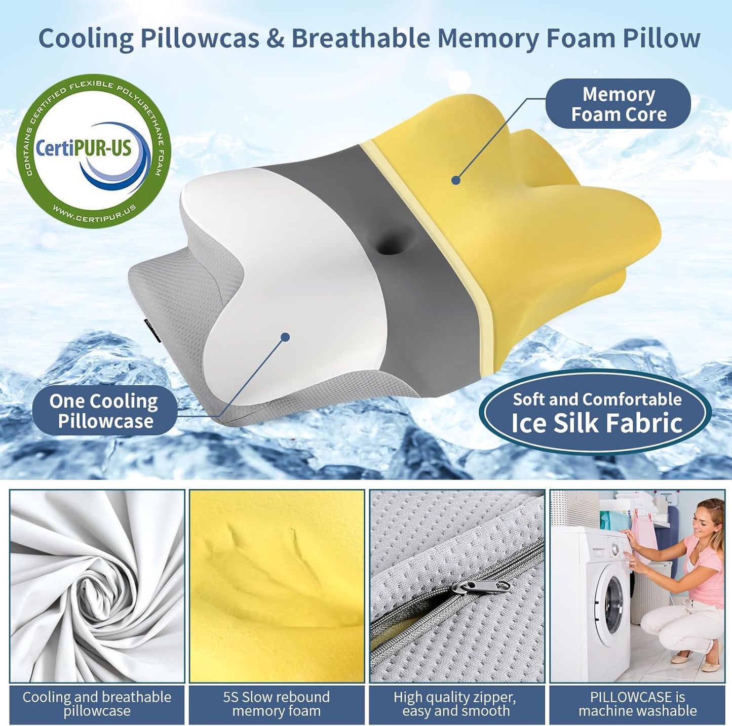 Cervical Neck Pillow